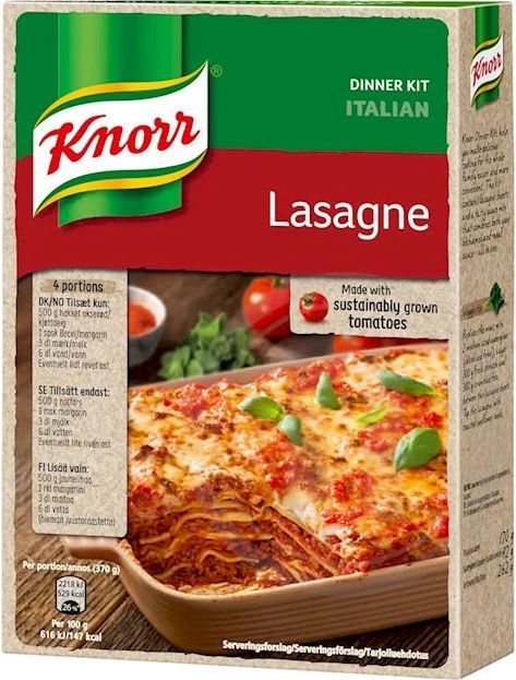 Knorr Lasagne 262g