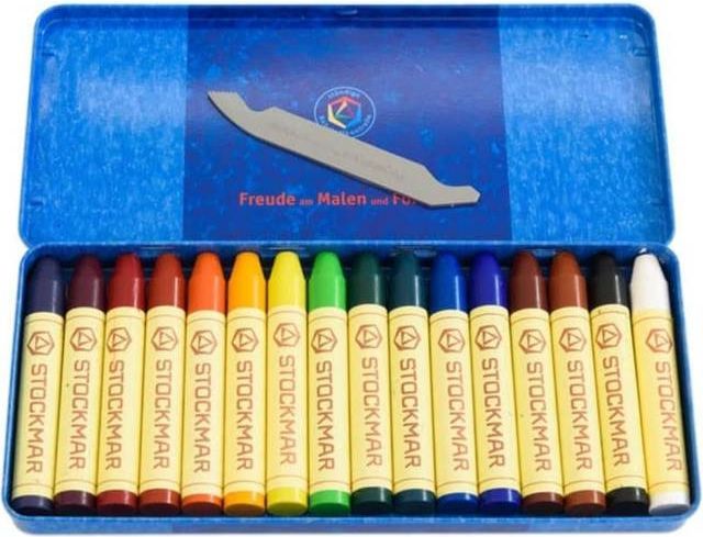 Stockmar Wax Crayons 16-pack