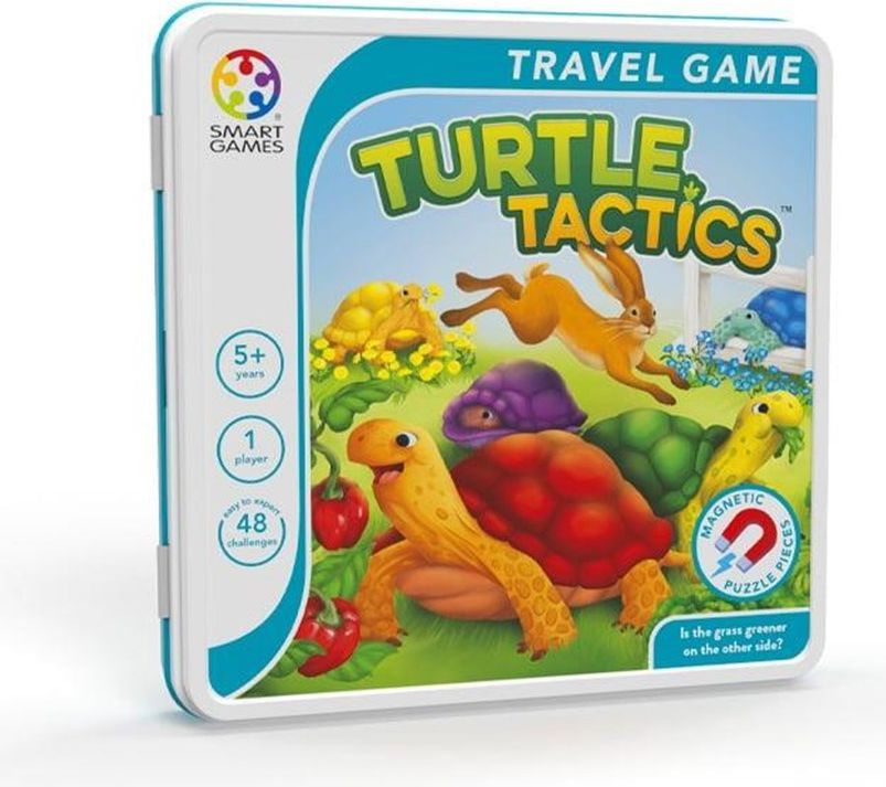Smart Games Magnetic Travel Tin Skildpadde taktik Nordic Klar til levering Multi