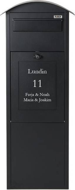 Flexbox Postkasse Karolina Rød - NCS S 4050-Y80R