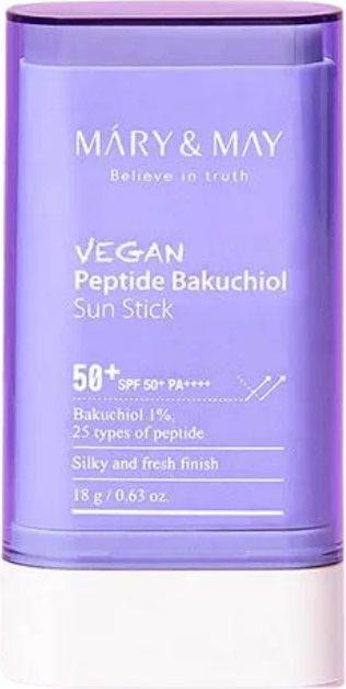 Mary & May Vegan Peptide Bakuchiol Sun Stick SPF50+ PA++++