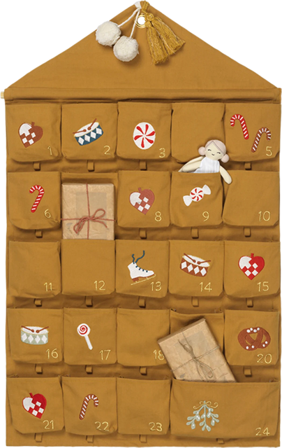 Fabelab Embroidered Cotton Advent Calendar