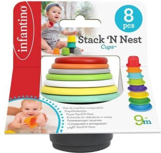 Infantino Stablekopper 8 Stk. +9m