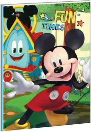 Disney Mickey Mouse fun B/5 Skrivehæfte