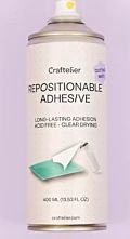 Craftelier Repositionable Aerosol Adhesive Spray for Cutting Mat