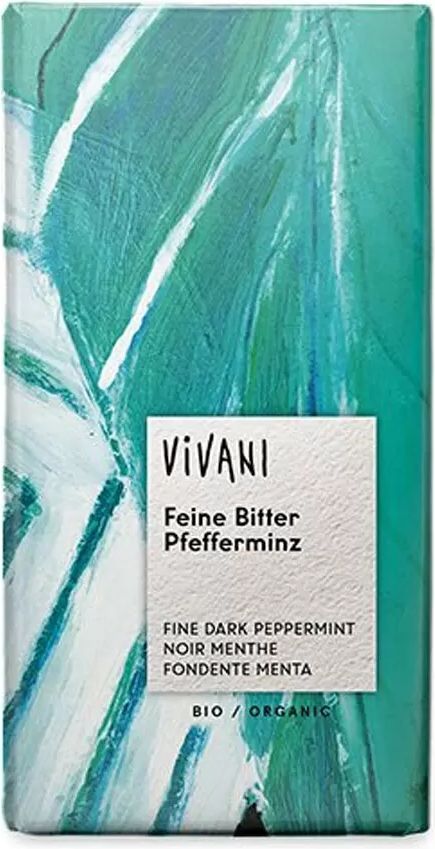 Vivani Pebermynte Chokolade 100g