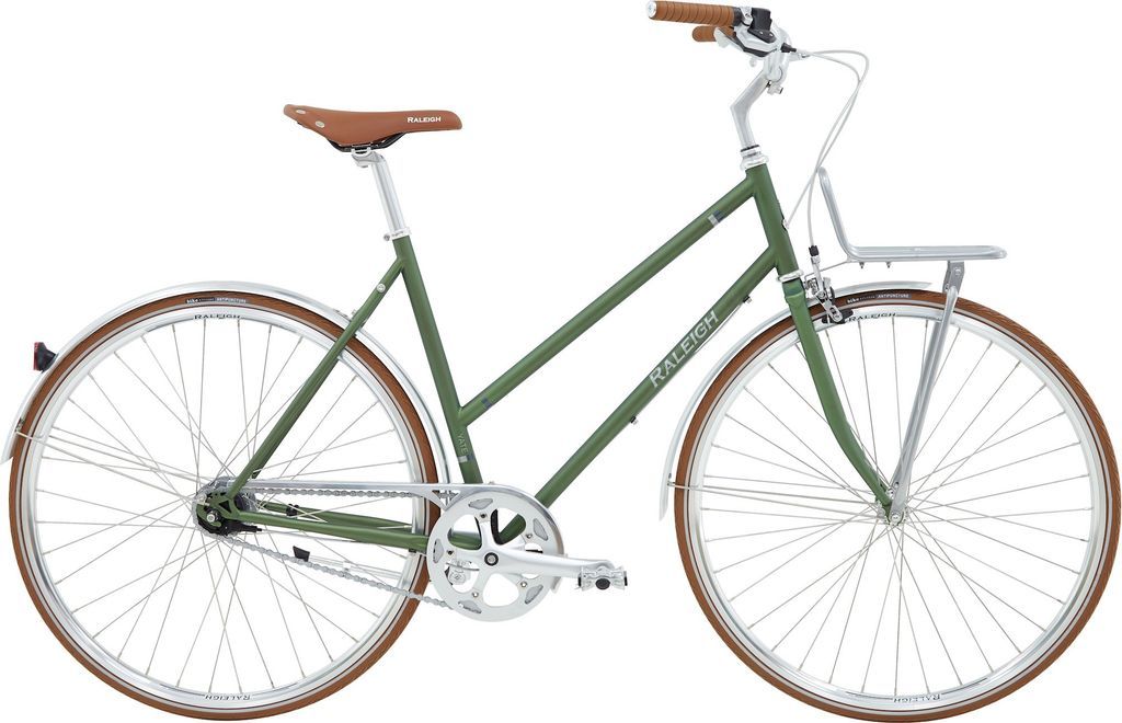 Raleigh Yate Cargo  - m. lad - grøn - Dame - 52 cm - 7 gear