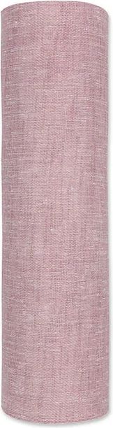 Bordløber, Linen, lys rosa, 30 cm x 4 mtr.