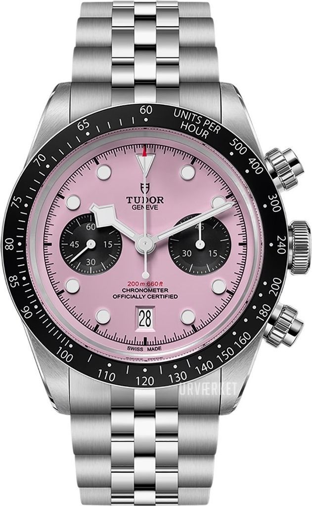 Black Bay Chrono Rosa/Stål Ø41 mm ref. M79360N-0019