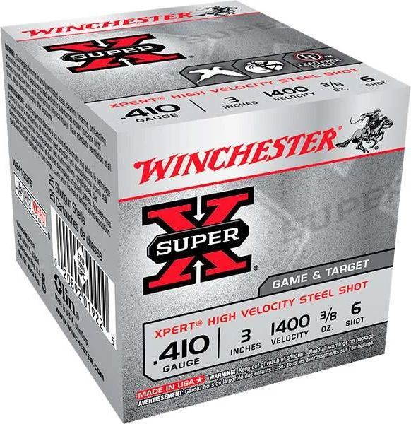 Winchester Steel Xpert 410/76 Str.6/11g 25 stk Haglpatron