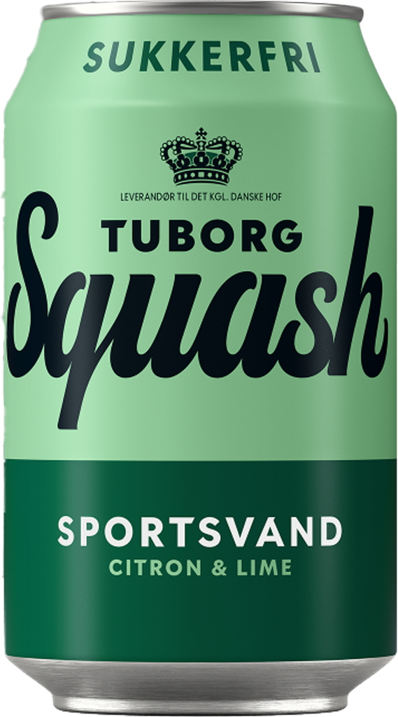 Tuborg Squash Sport Sukkerfri 24x0,33l