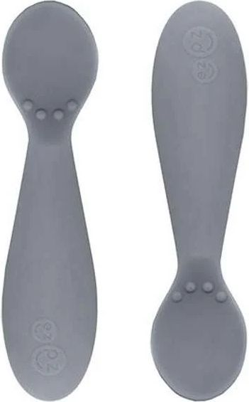 Ezpz Tiny Spoon 2-Pack Grå