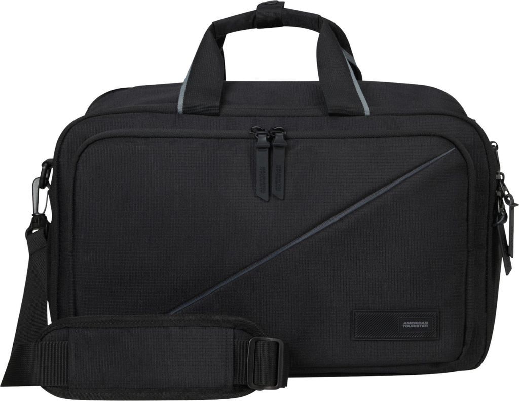 American Tourister Kabinekuffert Med Rygsækfunktion - Black