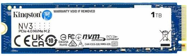 Kingston NV3 SSD SNV3S/1000G 1TB