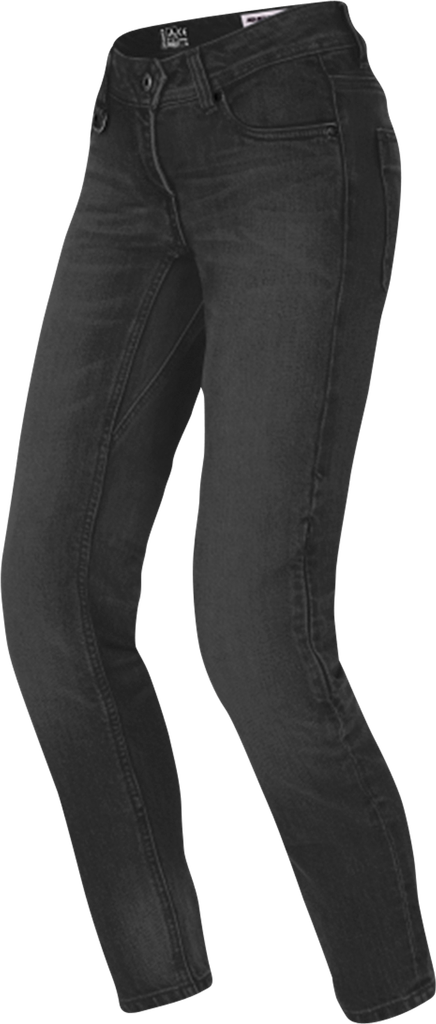Spidi MC-Jeans J-Tracker Dame, Sort