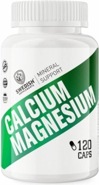 Swedish Supplements Calcium Magnesium 120 stk