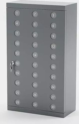 Mobilhotel Med Nøglelås Cylinderlås 700x400x195mm