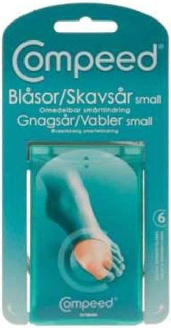 Compeed Skavsårsplåster Small 6-pack