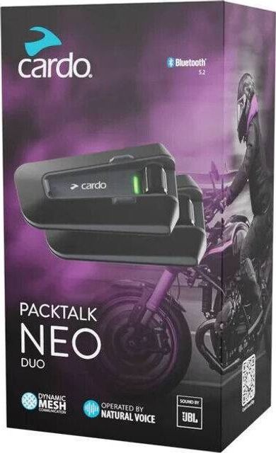 Cardo Packtalk Neo Kommunikationssystem Enda paket