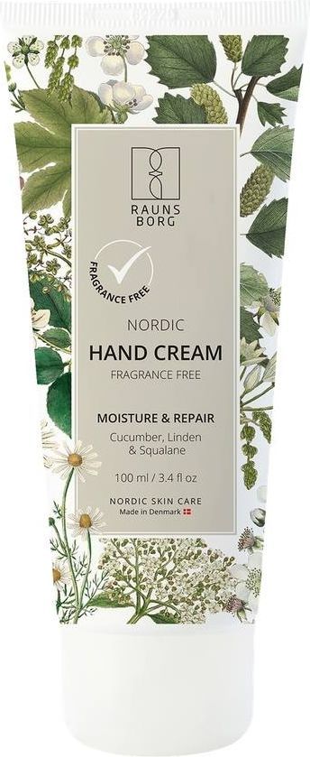 Raunsborg Nordic Nordic Hand Cream, Fragrance free 100ml