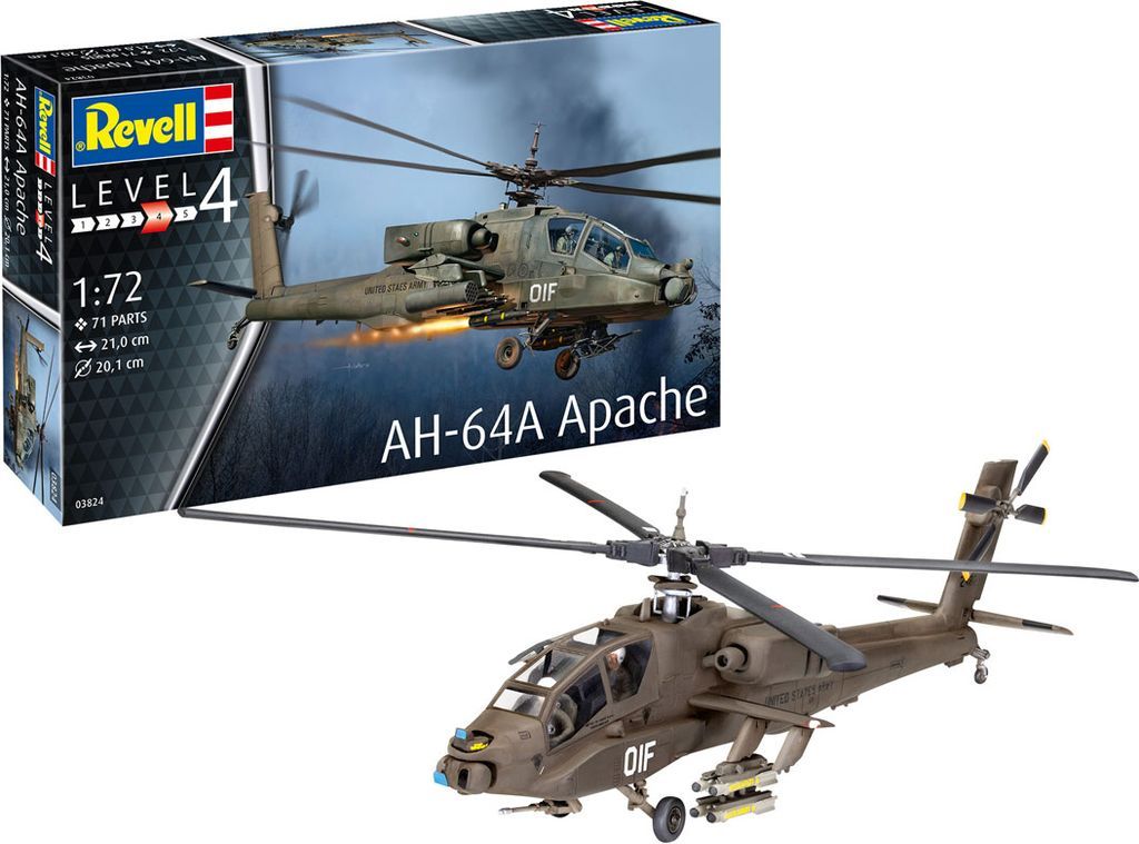 Revell AH 64A Apache 1:72