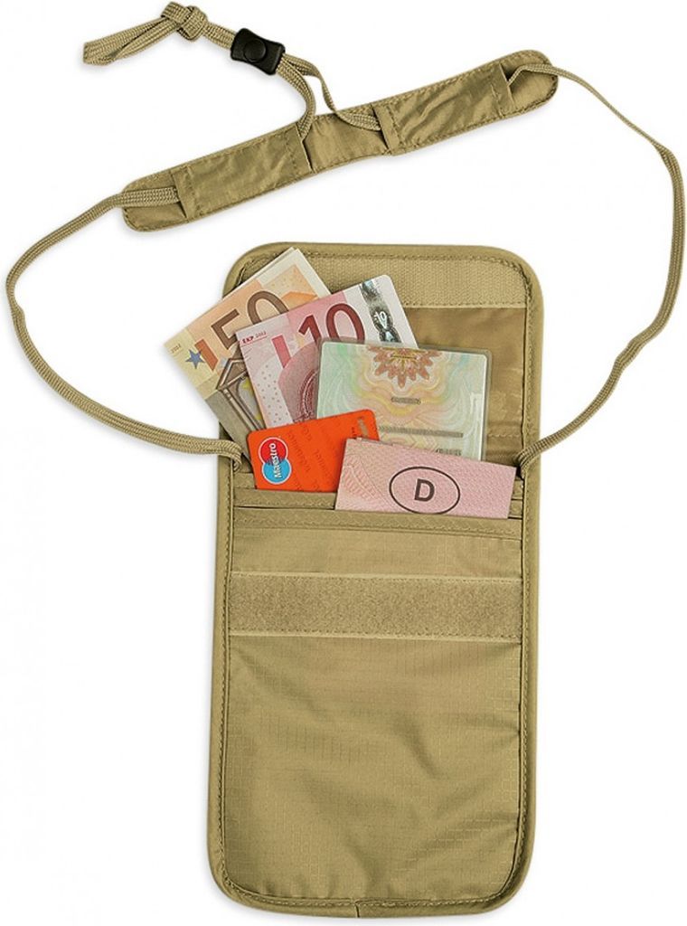 Tatonka Skin Folded Neck Pouch, pengekat, beige?