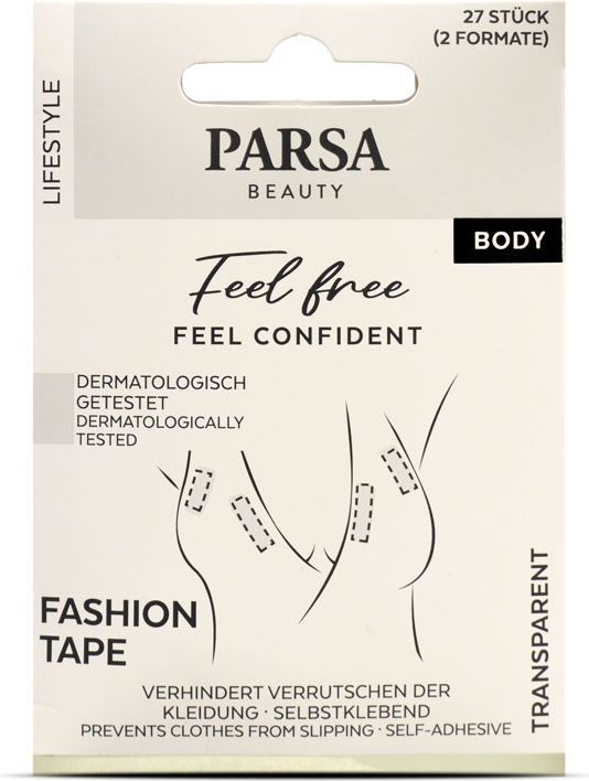 Parsa Beauty Kinesio Tape 27 pcs Transparent