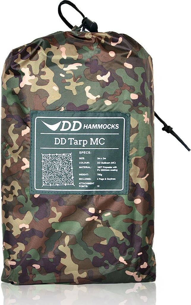 dd hammocks tarp 3 x 3 meter