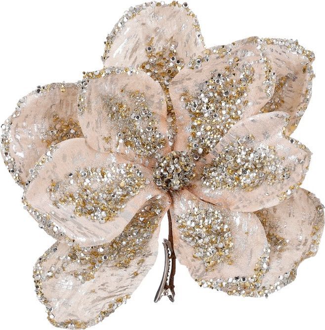 Magnolia med klämma krämfärg