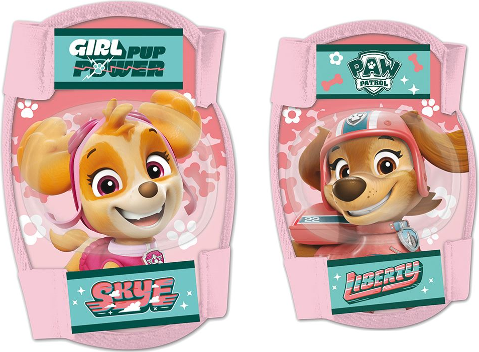 knæ- og albuebeskyttere paw patrol pige