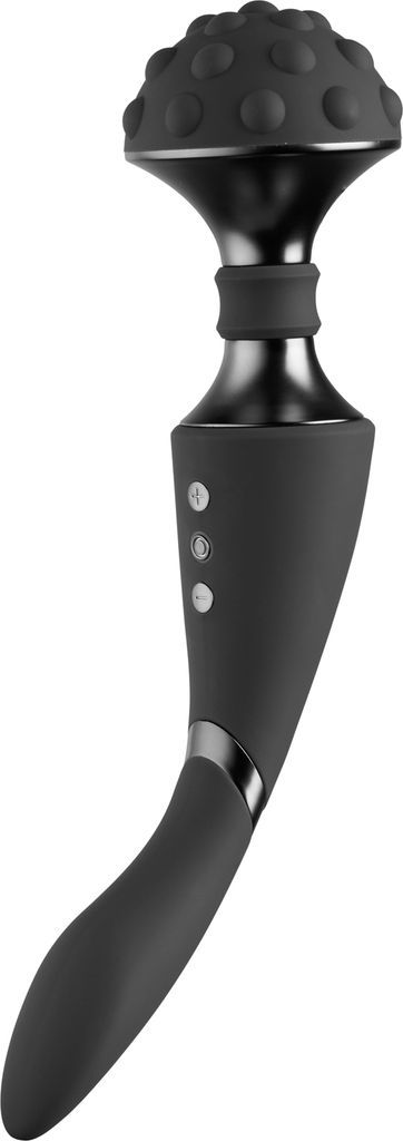 Shots VIVE Shiatsu Bendable Massager Wand Black