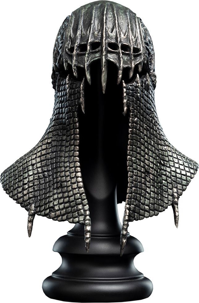 Hobbit-trilogin - Ringwraith av Rhuns hjälm Replik av miniatyrhjälm i skala 1:4
