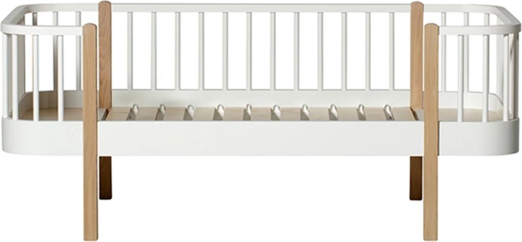 Oliver Furniture Wood Junior Sofaseng Hvid/Eg