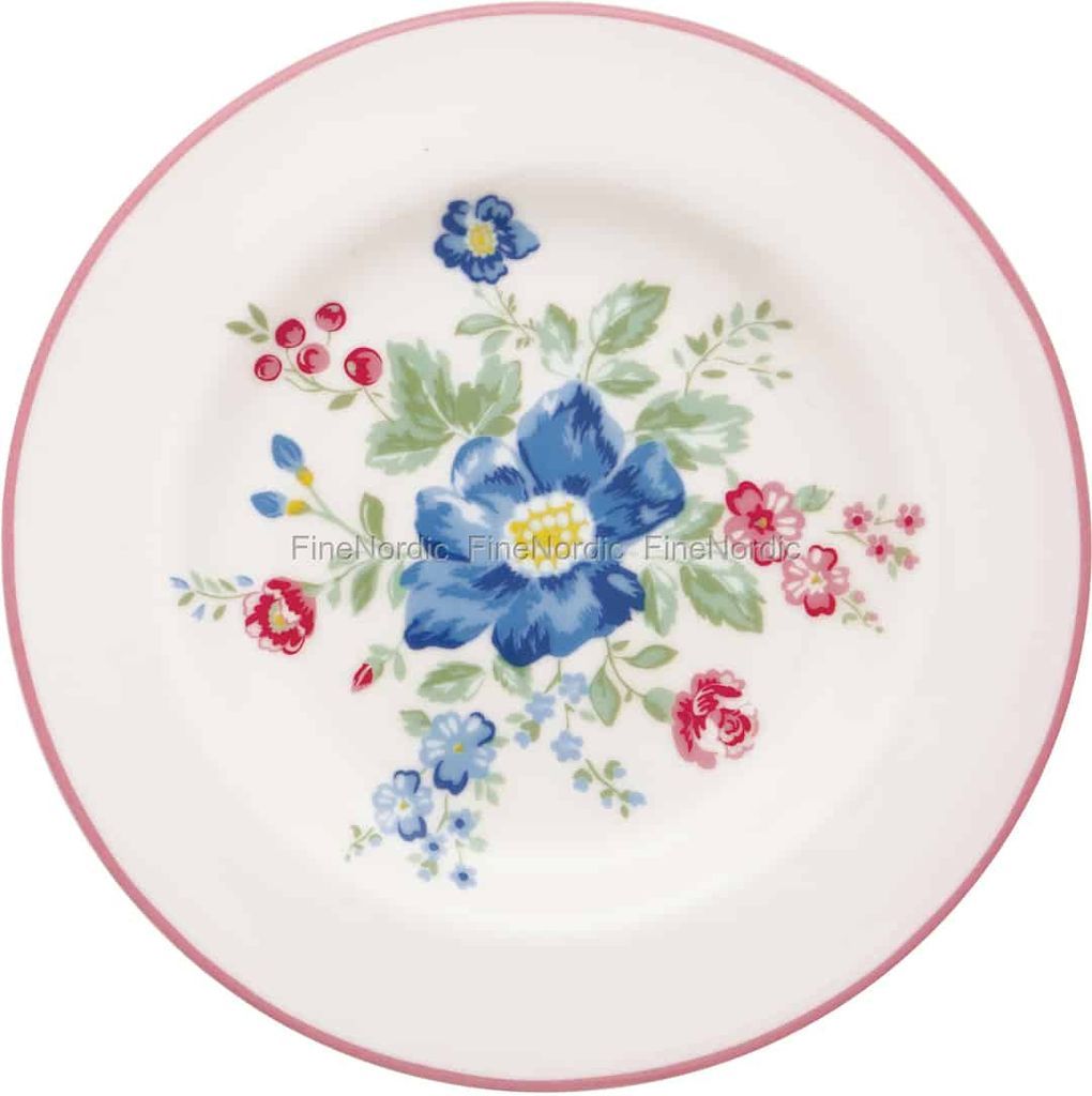 GreenGate Lille Tallerken Roberta Pale Pink