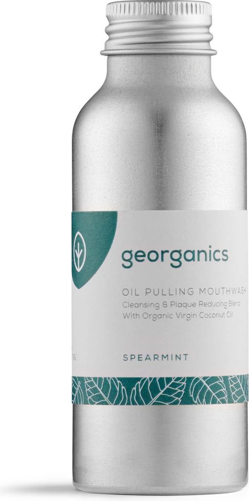 Georganics Oil Pulling Mouthwash Spearmint 100ml