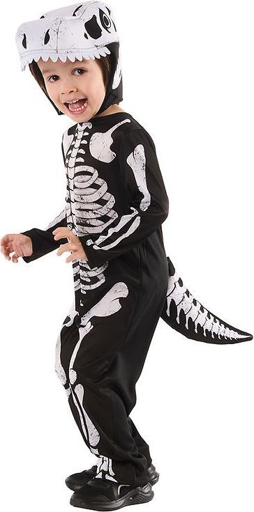 Rubies Skeleton Dinosaur Udklædning 5-6 år