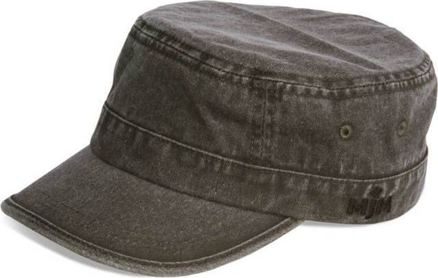 MJM Cuba - Dyed Cotton Twill cap - olive