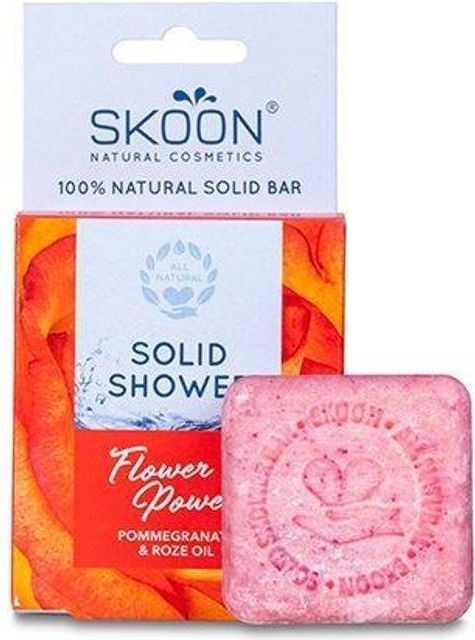 Skoon Solid Shower Bar Flower Power 90g