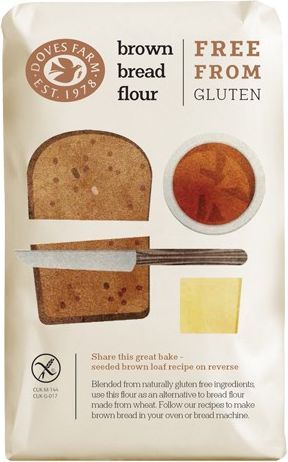 Mørk brødmix glutenfri - 1 kg - Doves Farm