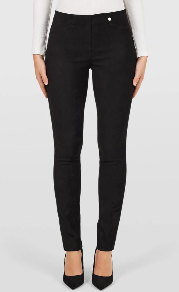 Robell Rose Hosen Schwarz