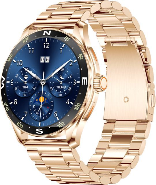 Philippe Palmer Smart Watch LP88 AMOLED Gold Steel