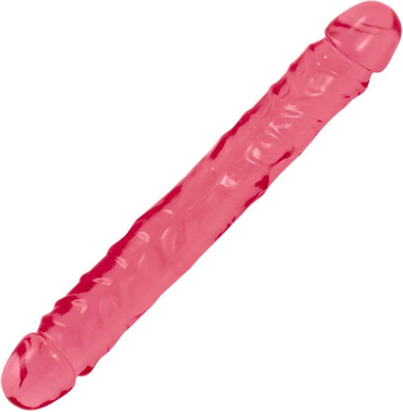 Doc Johnson Crystal Jellies Double Dong 12"