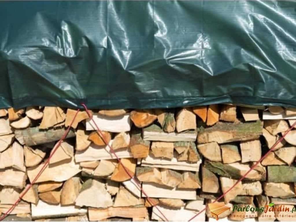 Nature Wood Tarpaulin 1.5x6 m pe Green