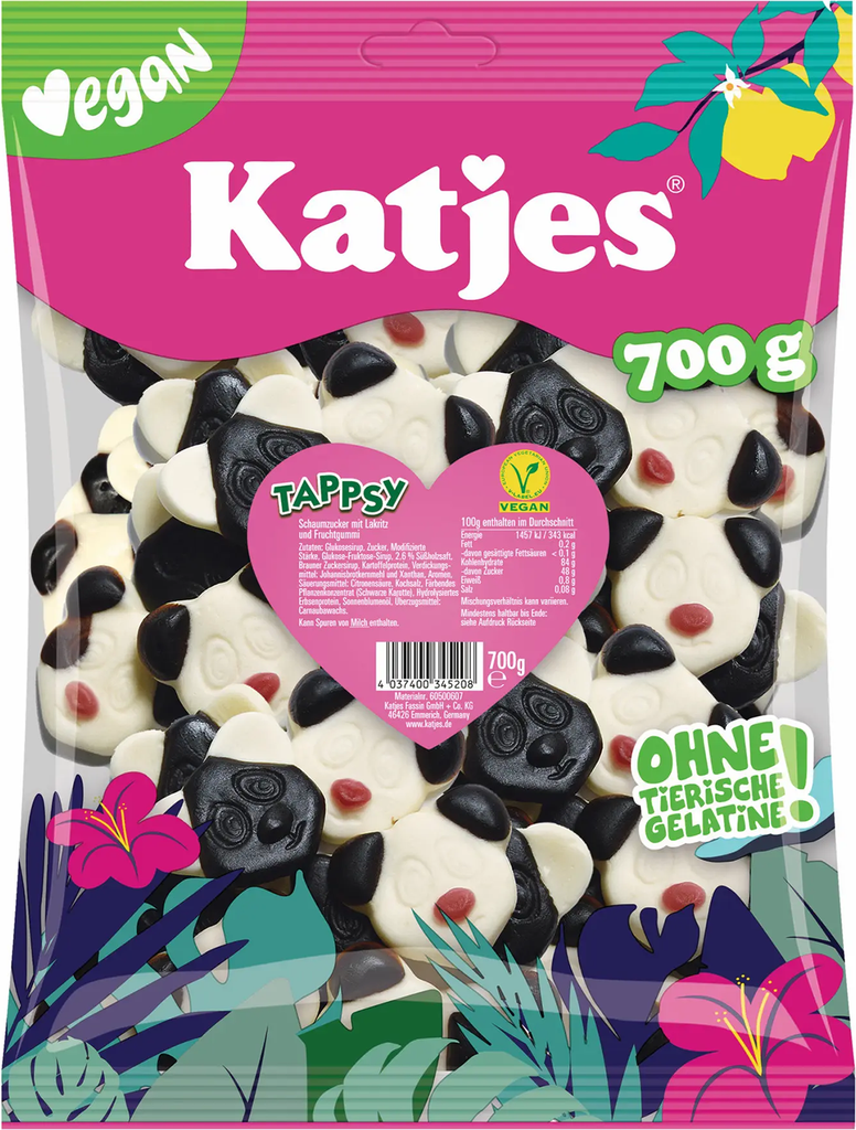 Katjes Tappsy Lakrids Skum 700 g