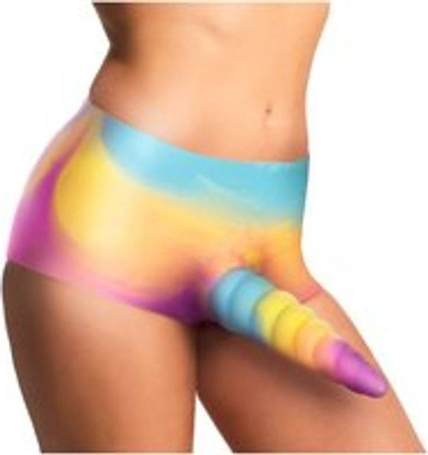XR Brands Creature Cocks Unicorn Silicone Strap-On
