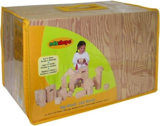 Edushape Big Wood Like Blocks