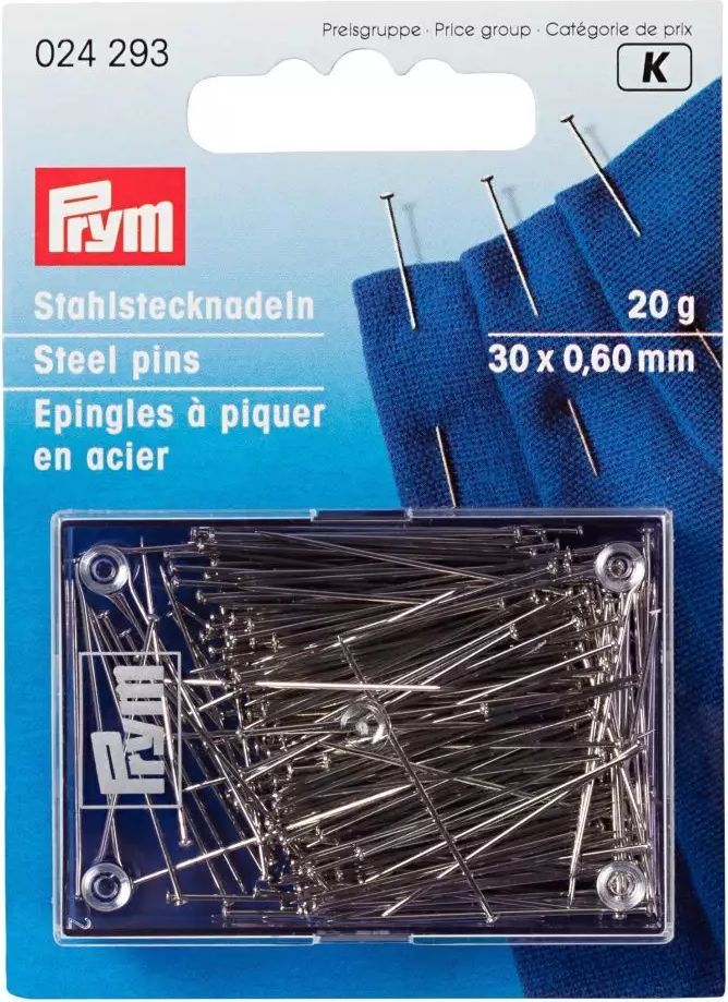 Prym Straight Pins, 20g
