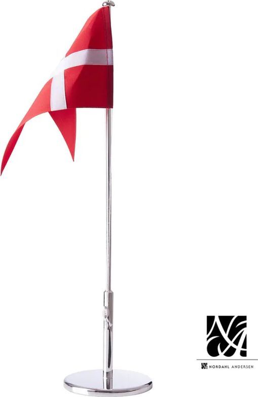 nordahl andersen bordflag 30 cm krom