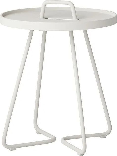 Cane-line On-the-move sidebord, Ekstra lille, Light grey