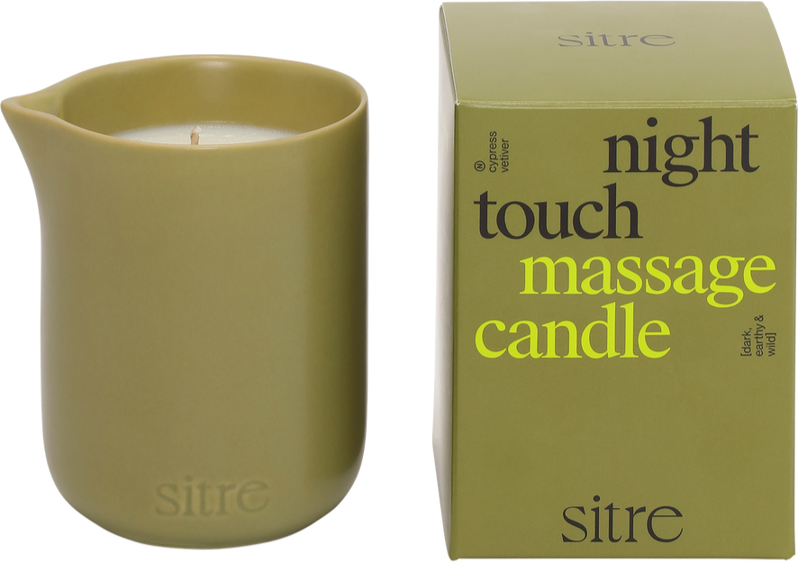 Sitre Massagelys "Night Touch", 170g.